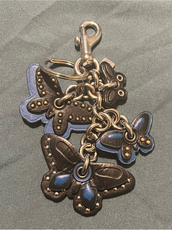 Coach Accessories - Coach Butterfly Cluster Bag Charm Keychain!